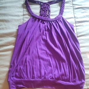 Purple tank top